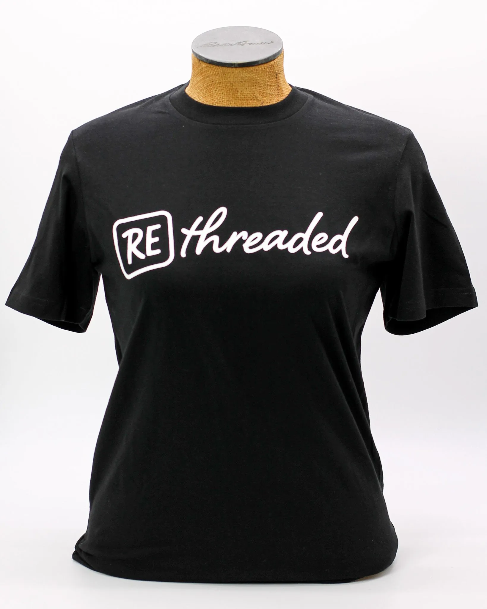 RE Logo Tee Unisex Black M