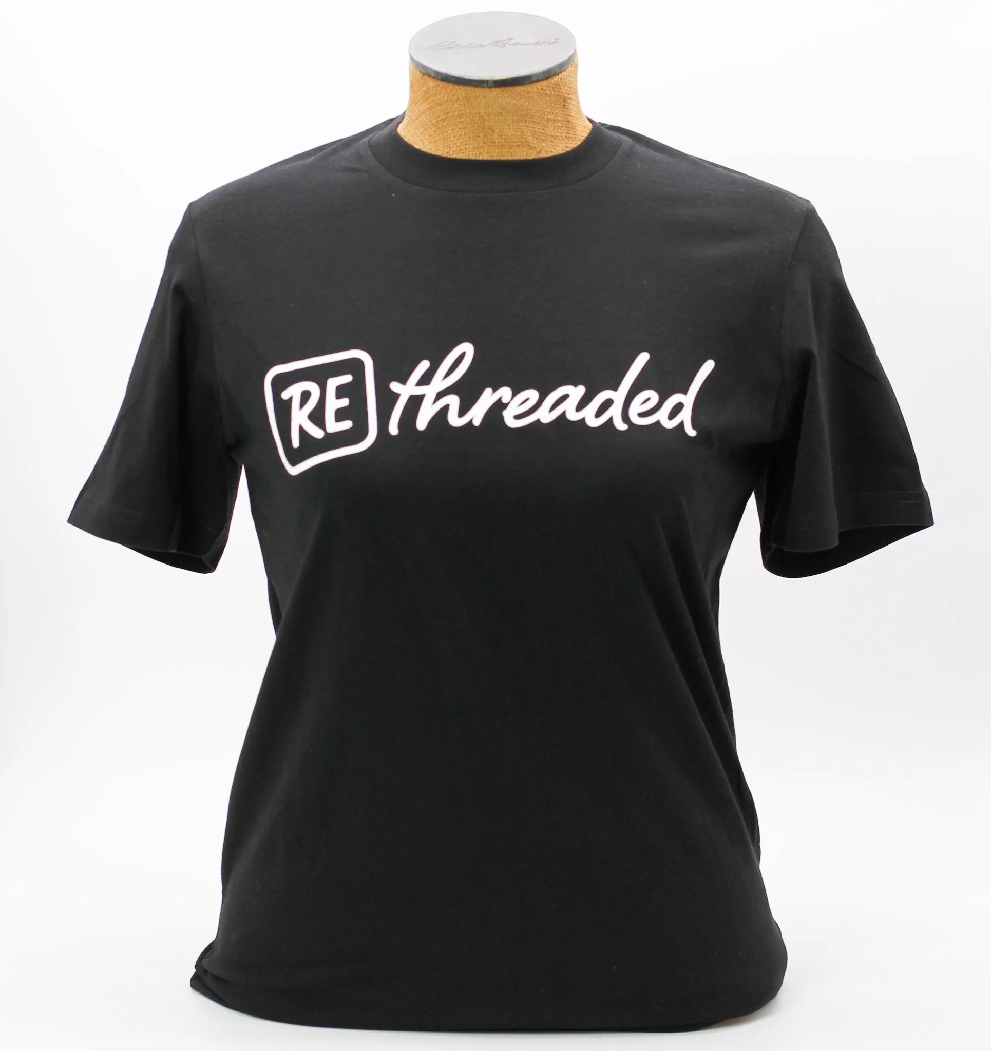 RE Logo Tee Unisex Black M