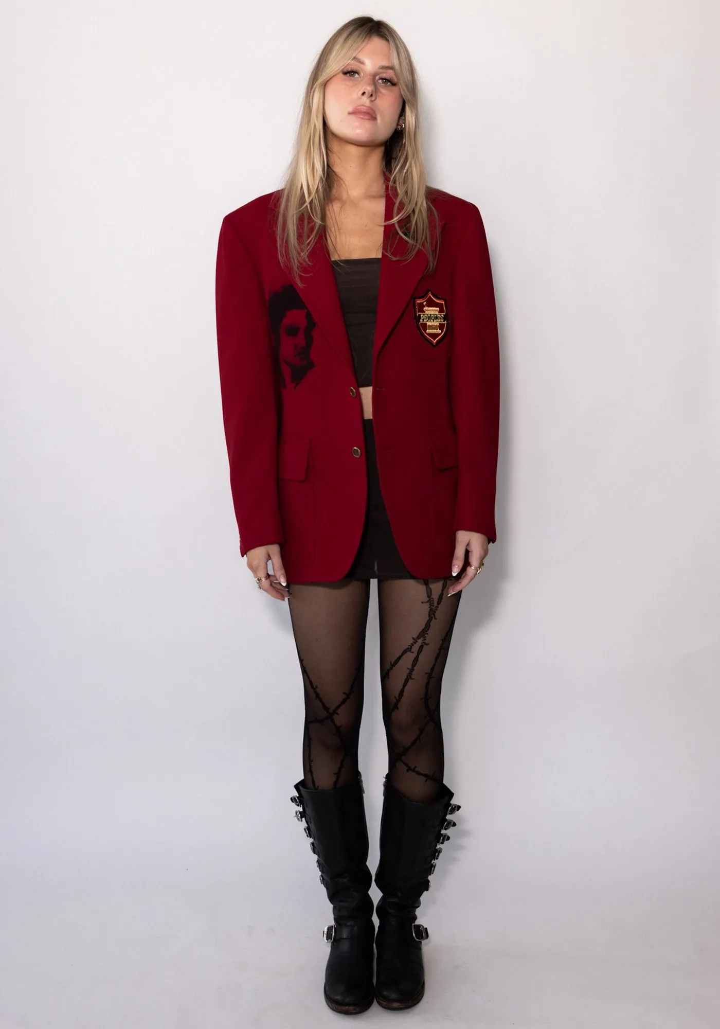 Red Elvis Presley Blazer