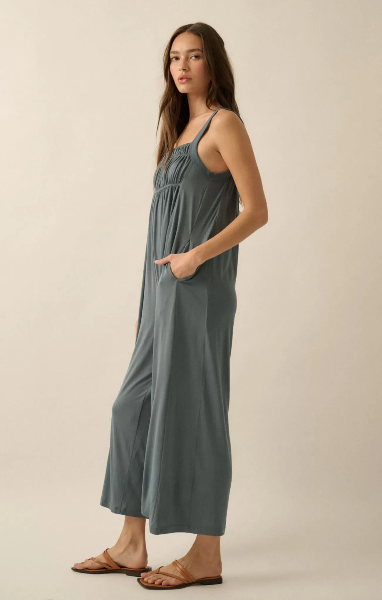 Riley Wide Leg Jumpsuit