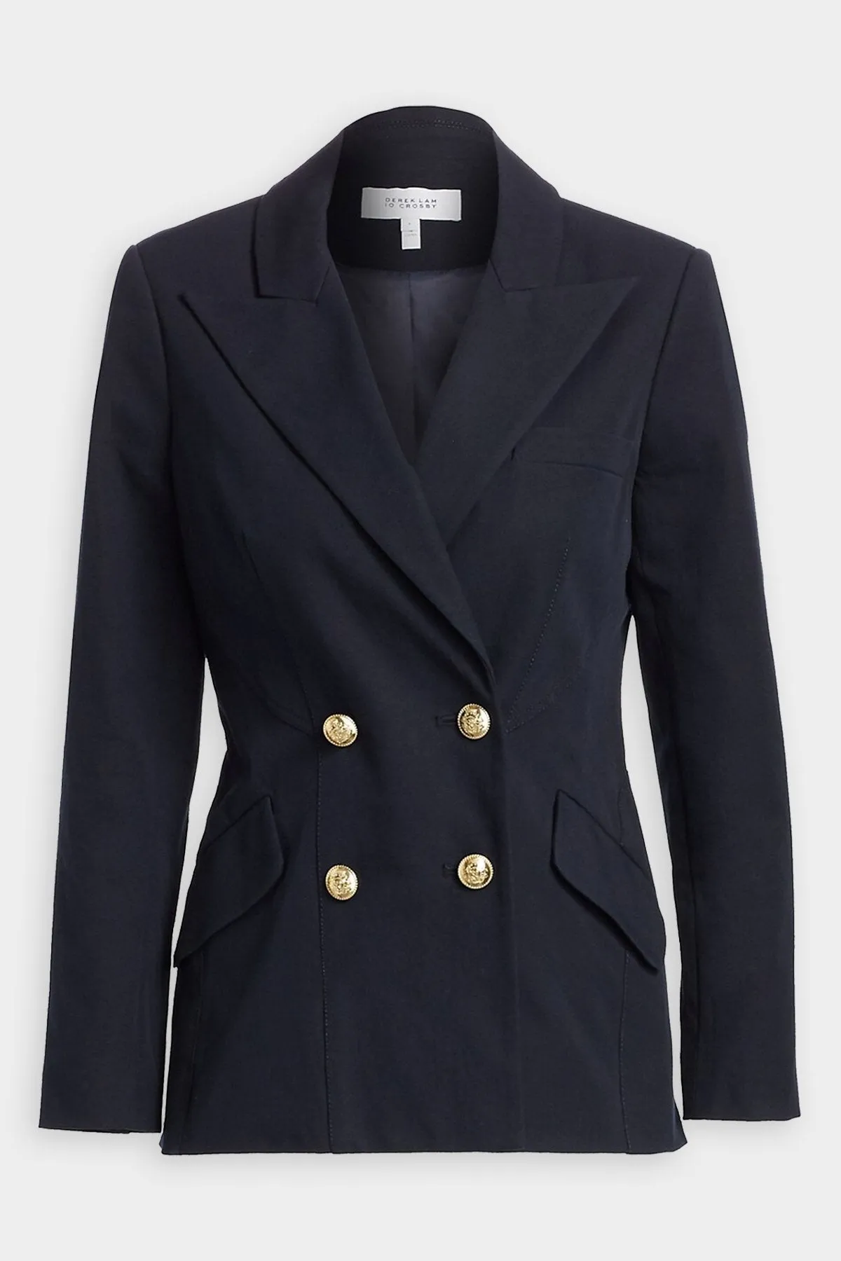Rodeo Double-Breasted Blazer in Midnight