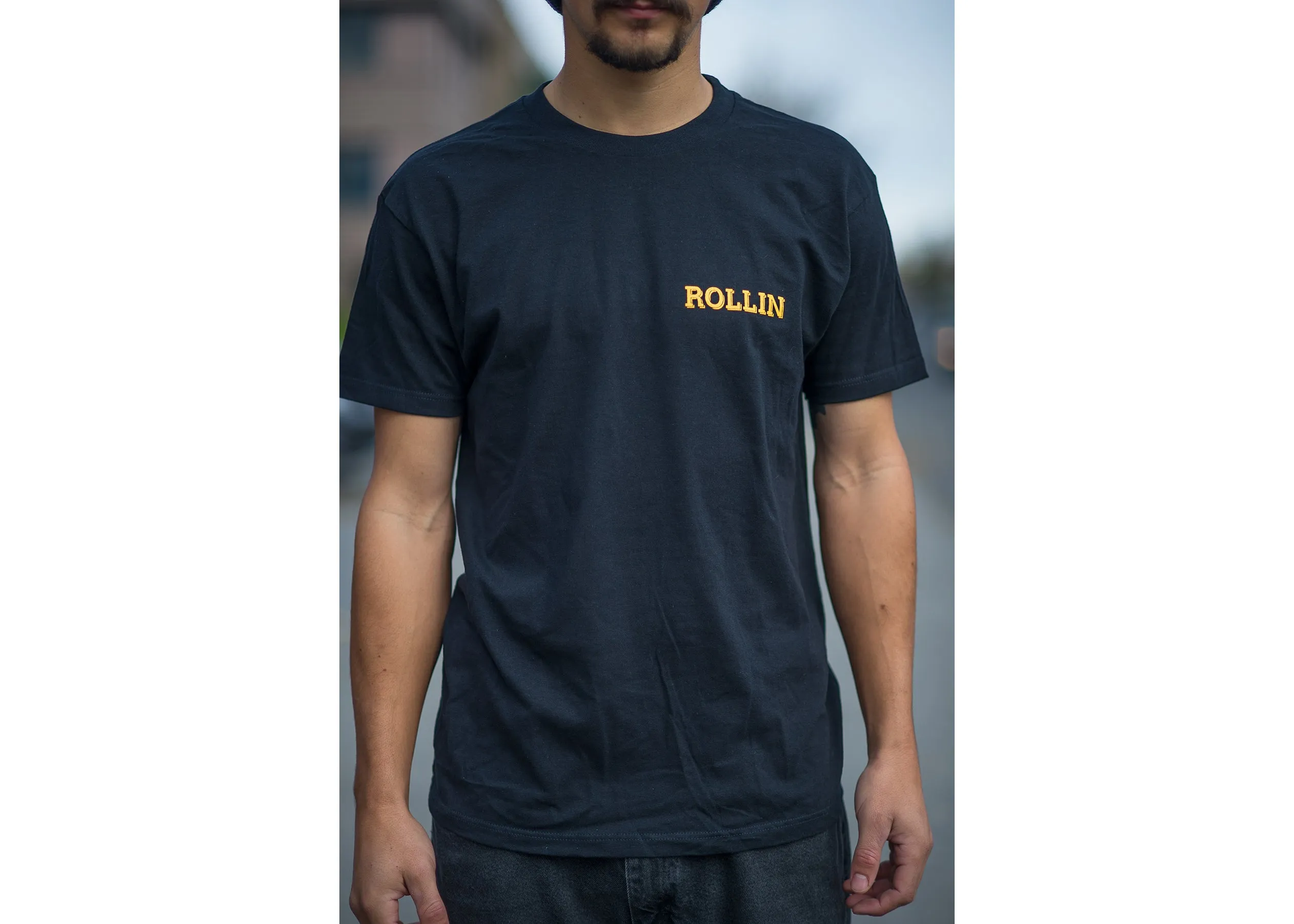 Rollin Hochelaga T-Shirt Black Orange