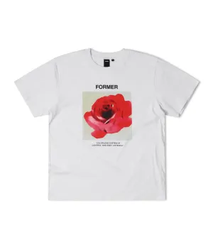 ROSETTE T-SHIRT - WHITE
