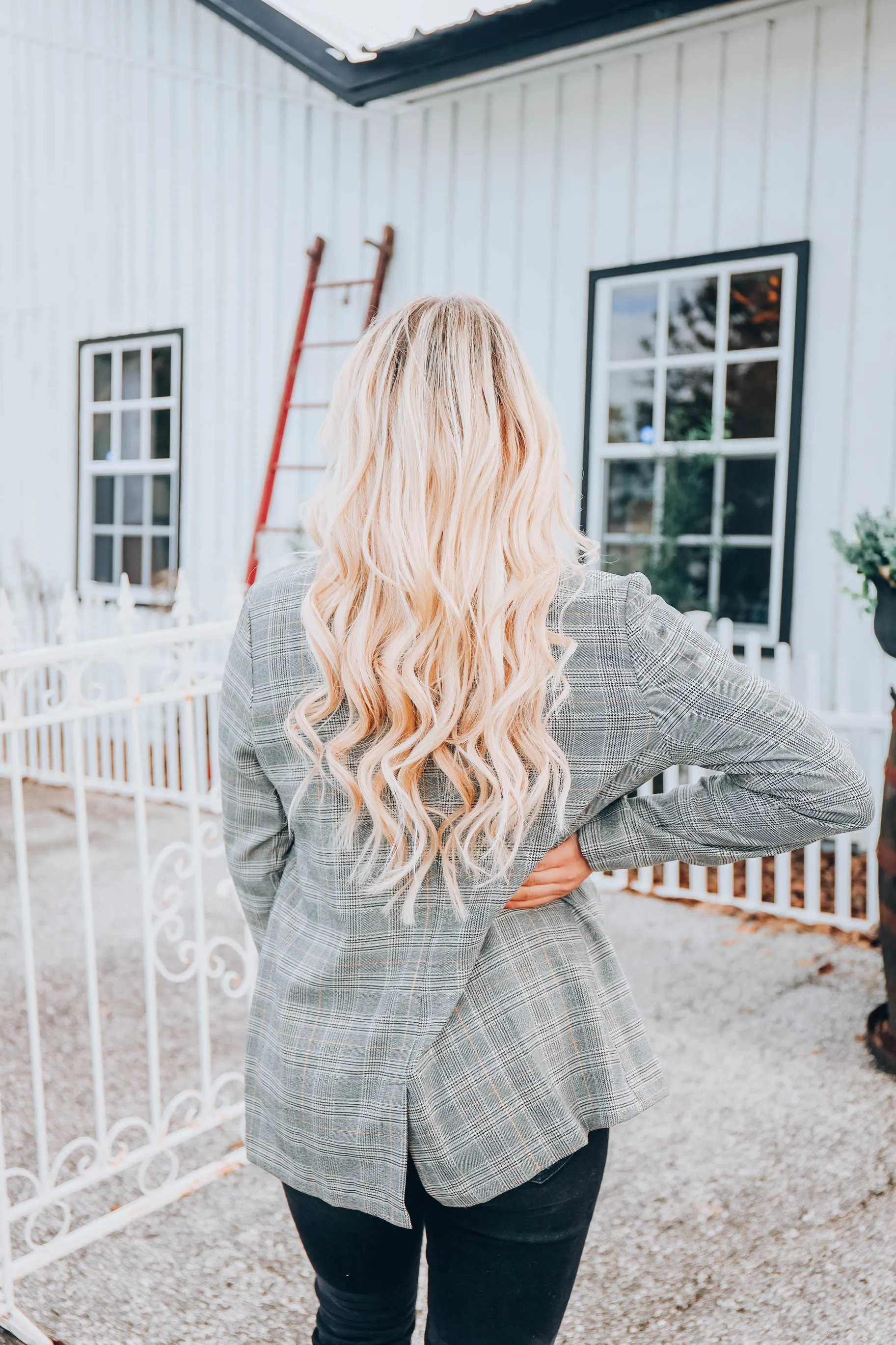 Royal Origins Plaid Blazer