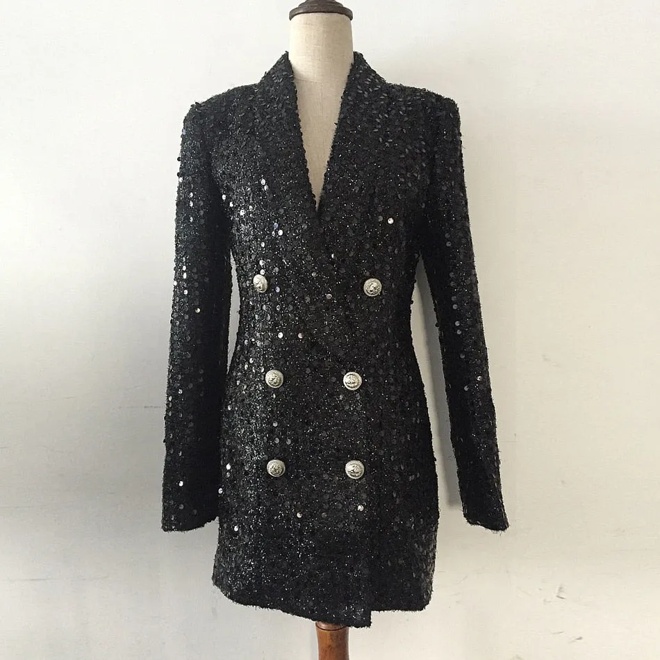 Runway Designer Blazer Dress
