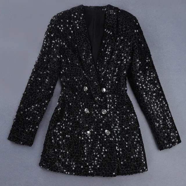 Runway Designer Blazer Dress