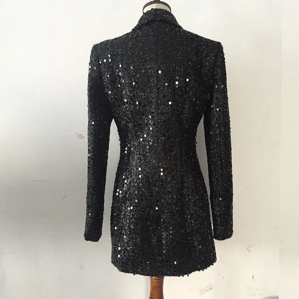 Runway Designer Blazer Dress