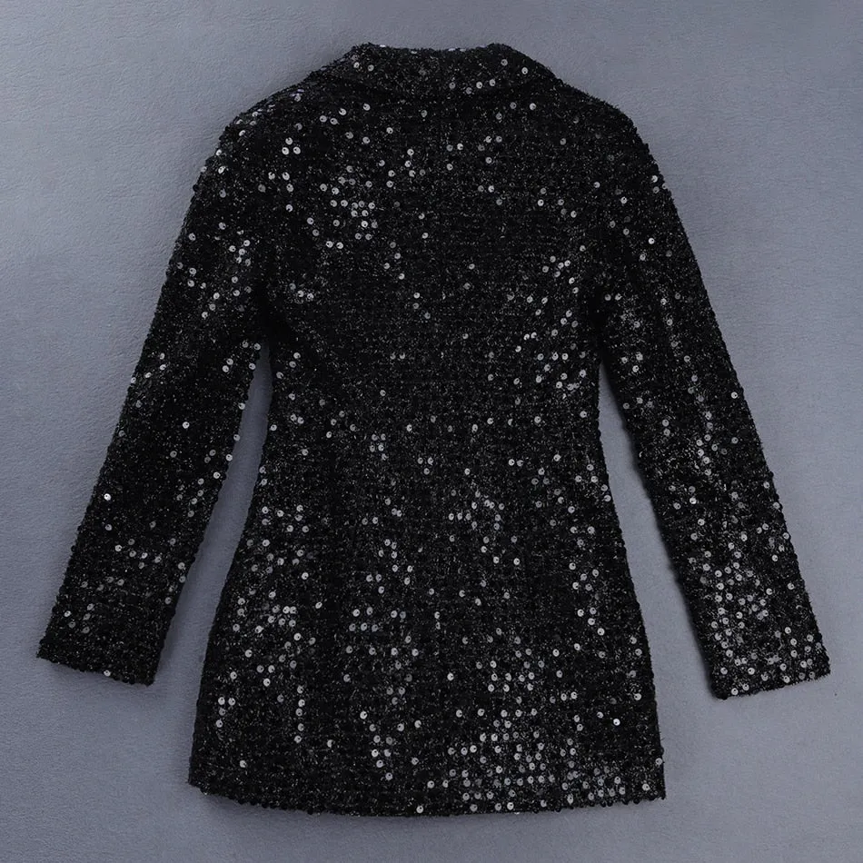 Runway Designer Blazer Dress
