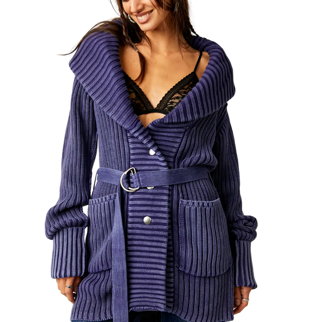 Ryanne Long Haul Cardigan - Navy