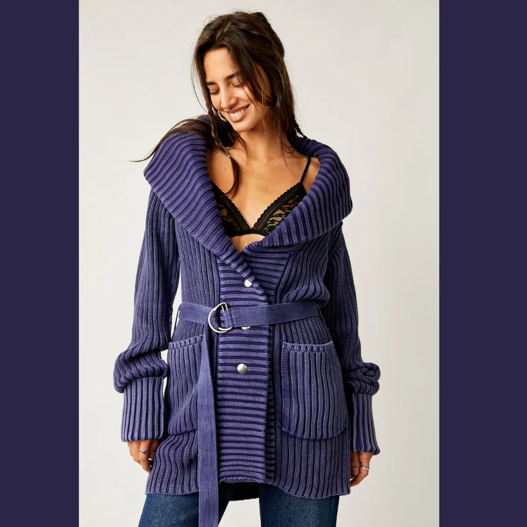 Ryanne Long Haul Cardigan - Navy