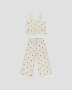 Rylee & Cru - Kayli Set - Blue Daisies