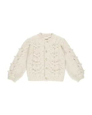 RYLEE   CRU Bobble Cardigan || Natural
