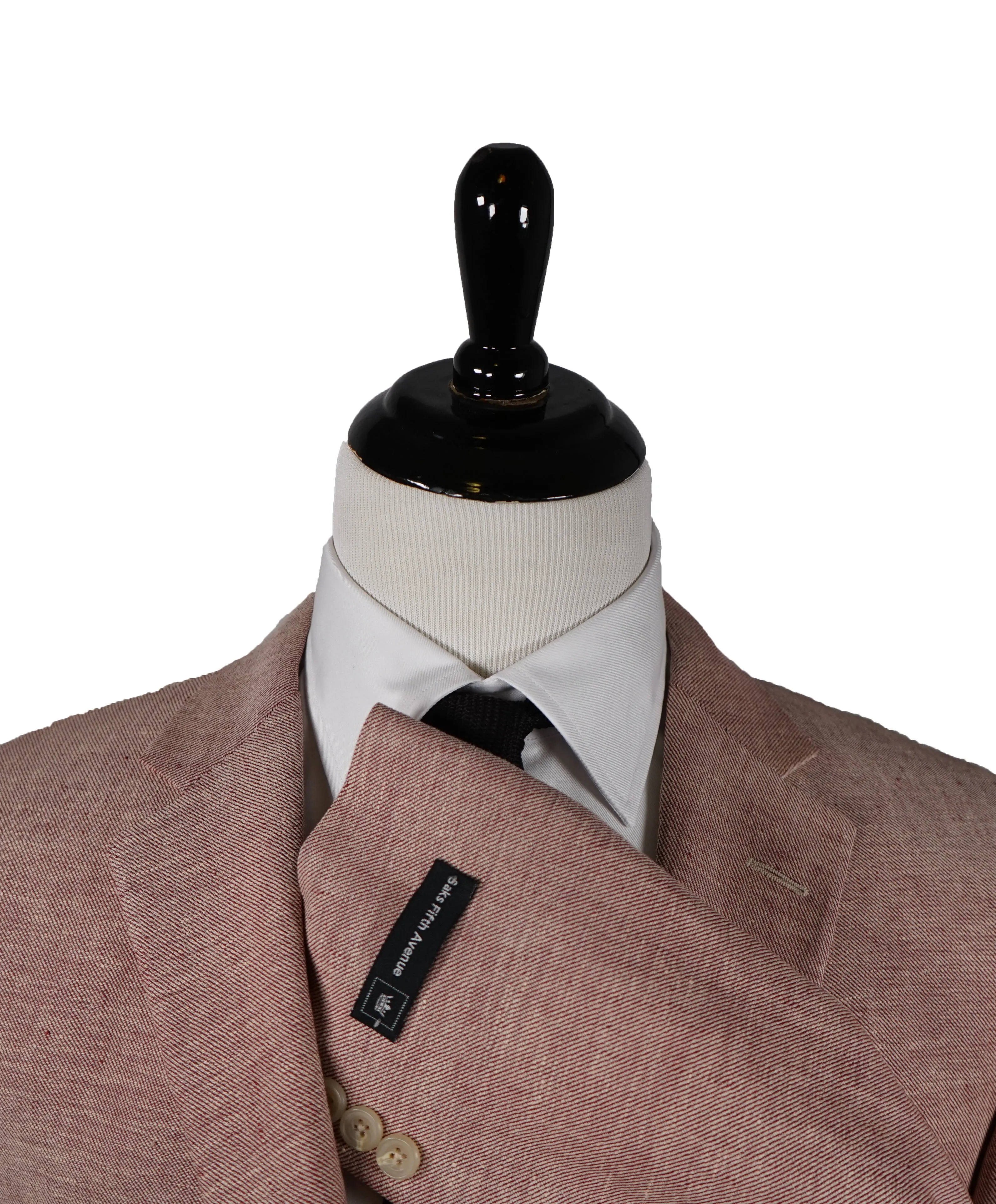 SAKS 5TH AVE BY HICKEY FREEMAN - Salmon Fleck Cotton Blazer - 44R