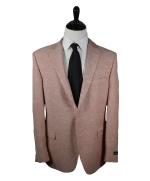 SAKS 5TH AVE BY HICKEY FREEMAN - Salmon Fleck Cotton Blazer - 44R