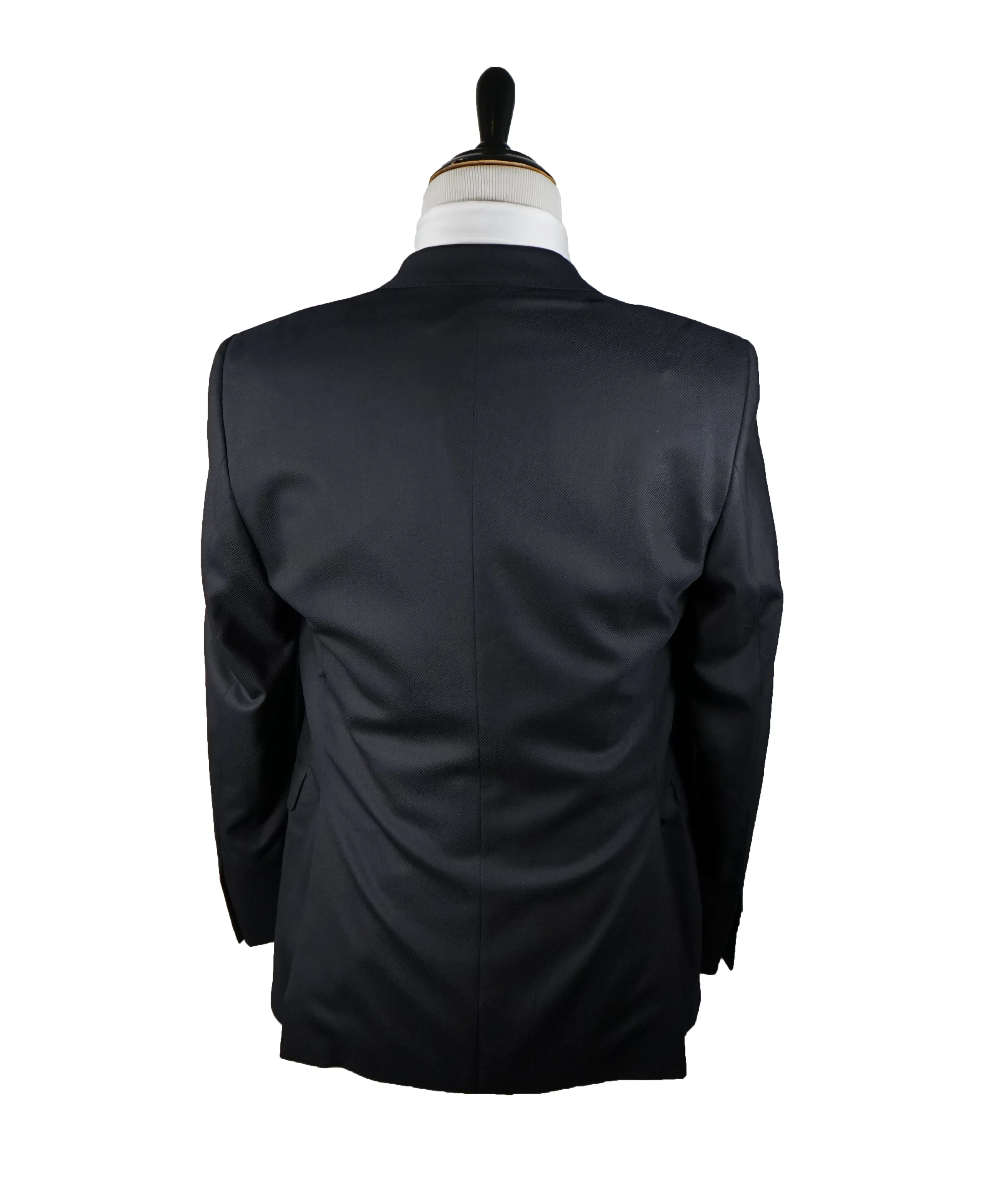 SAKS FIFTH AVENUE ERMENEGILDO ZEGNA CLOTH - Navy Twill Made in Italy Blazer- 40R