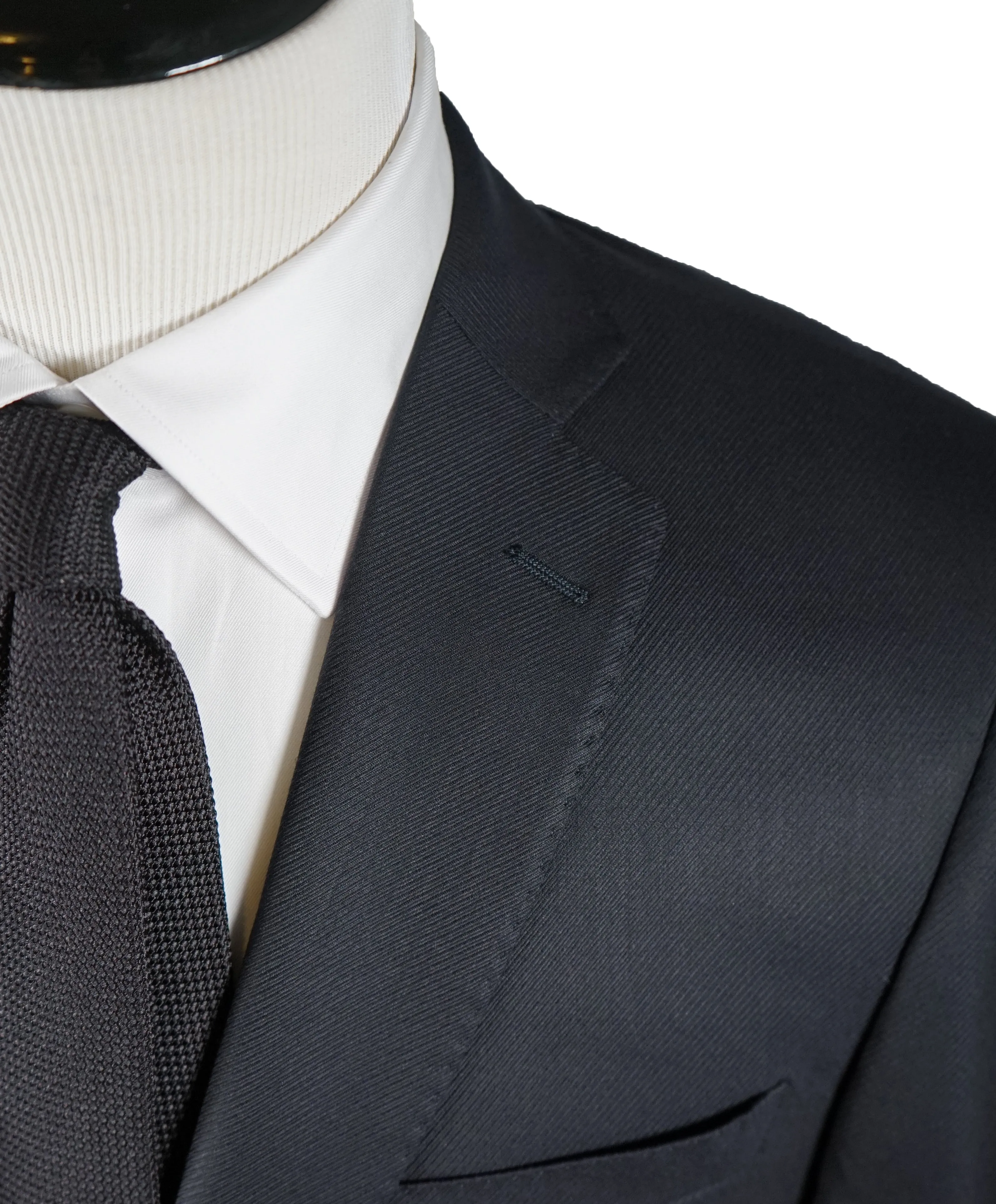 SAKS FIFTH AVENUE ERMENEGILDO ZEGNA CLOTH - Navy Twill Made in Italy Blazer- 40R