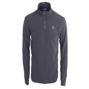 Salomon Kabru Fleece Zip Sweater -Ebony