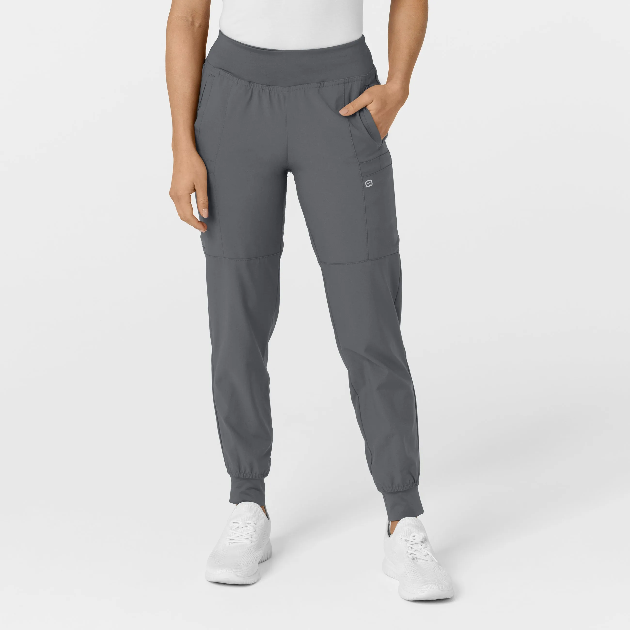 SCC W123 Women's Comfort Waist Cargo Jogger Scrub Pant (Tall)