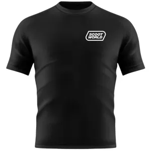 ScootWorld SW Logo Tshirt - Black