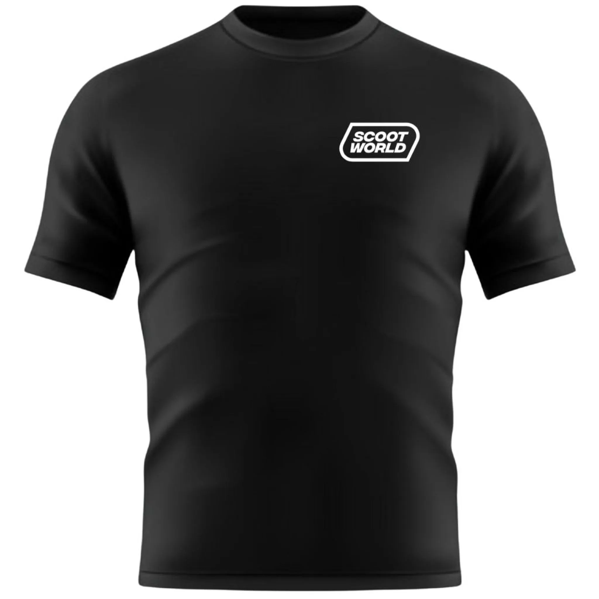 ScootWorld SW Logo Tshirt - Black