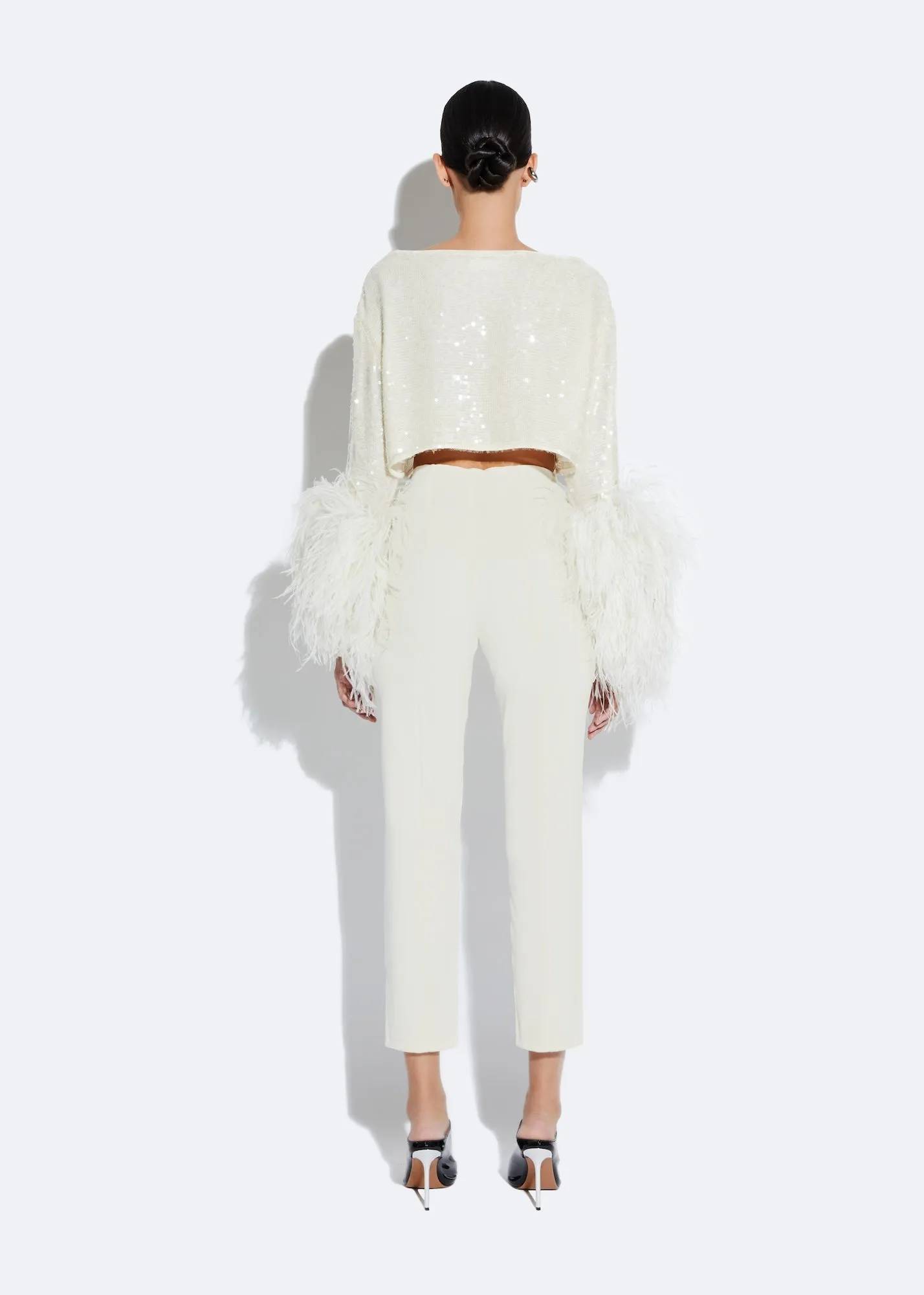 Scuba Fitted Cropped Pant