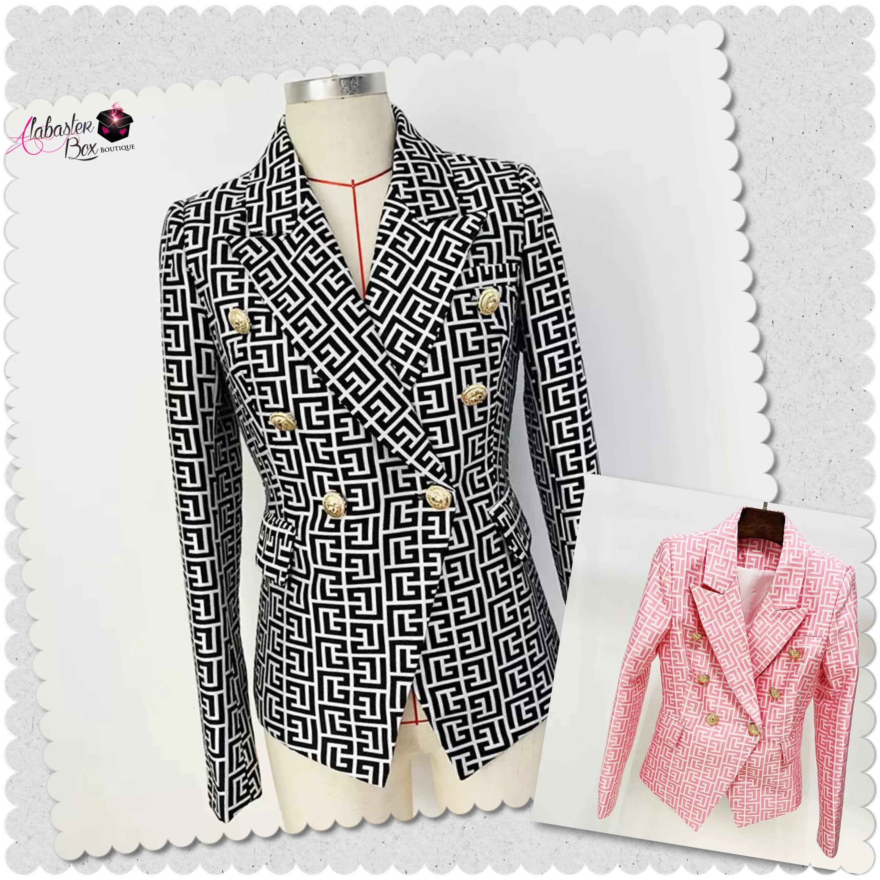 “Seeing 👀👀 Double” Blazer
