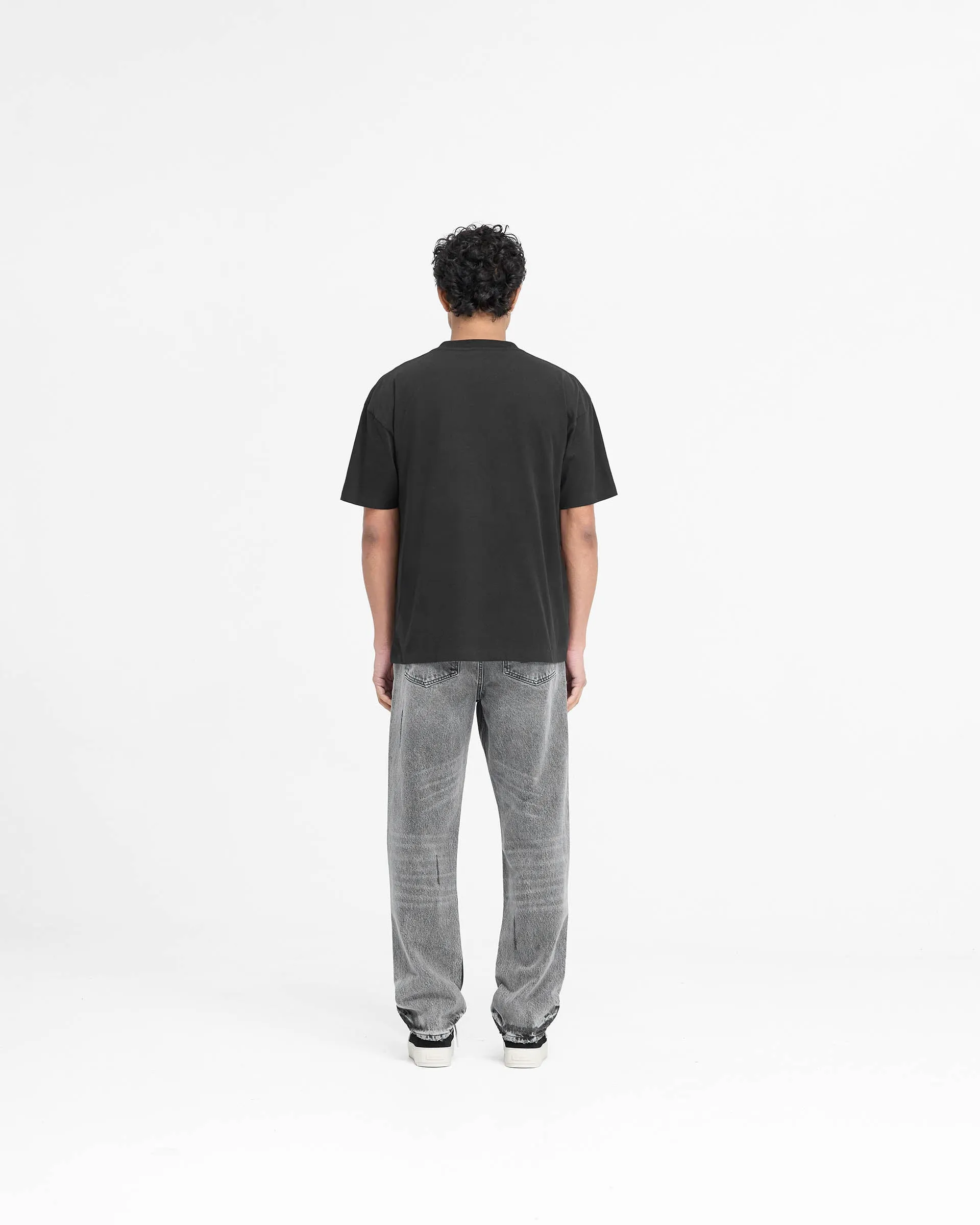 Serif Logo T-Shirt - Jet Black