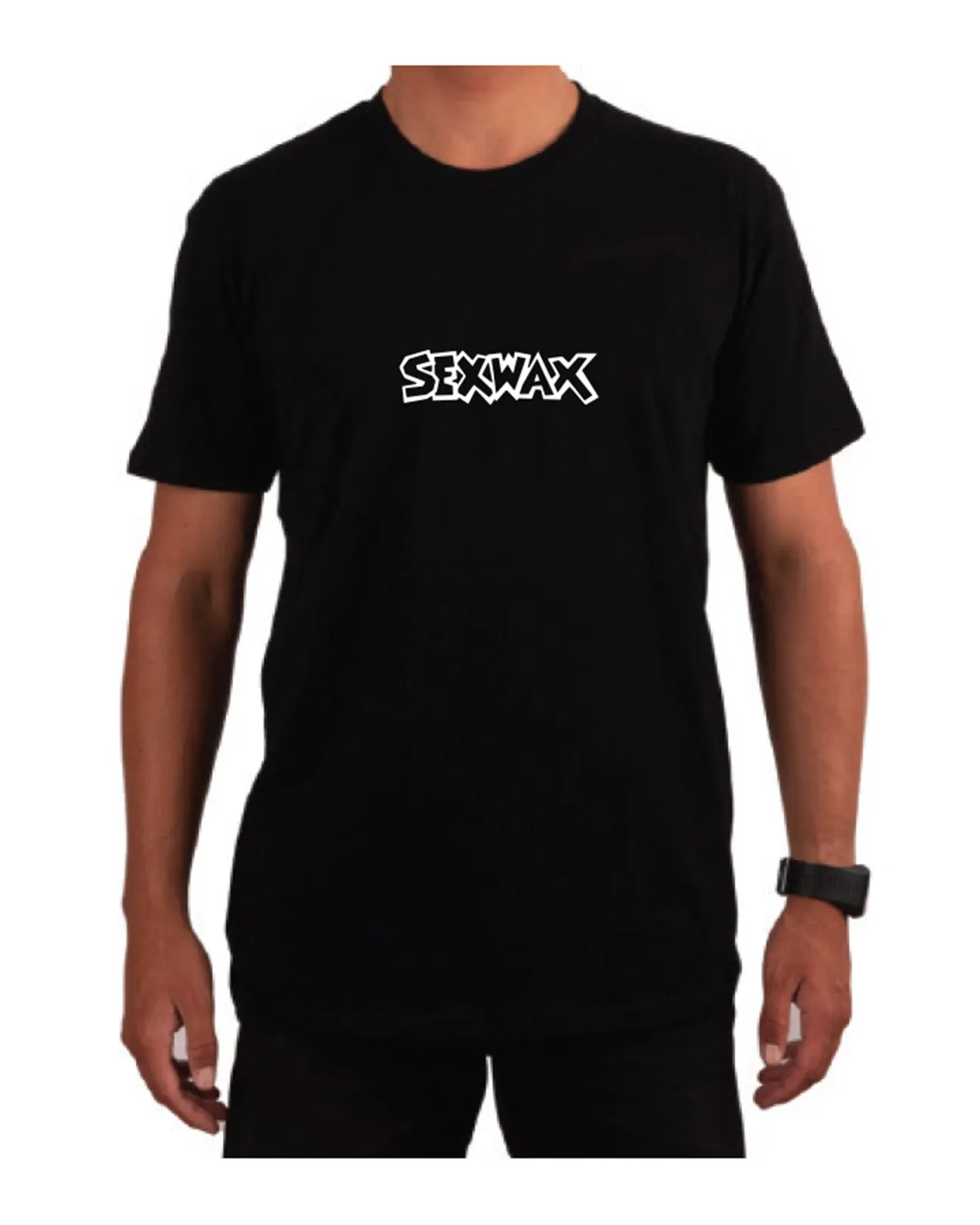 SEXWAX Tee | Word Fade Blue Yellow Pink