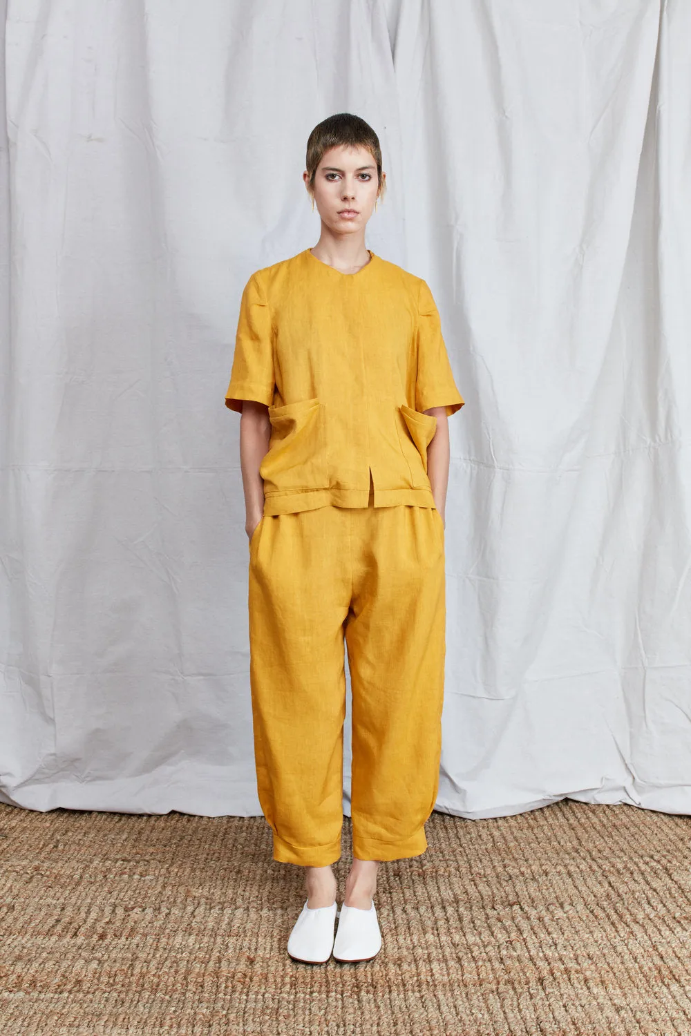 Shosh Linen Cocoon Pant