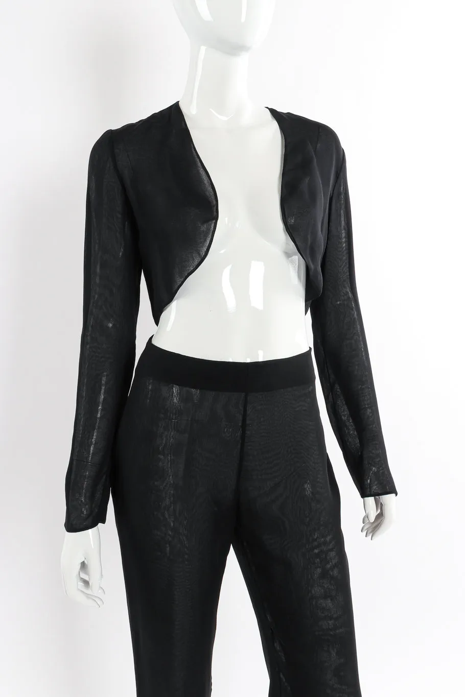 Silk Bolero Top and Pant Set