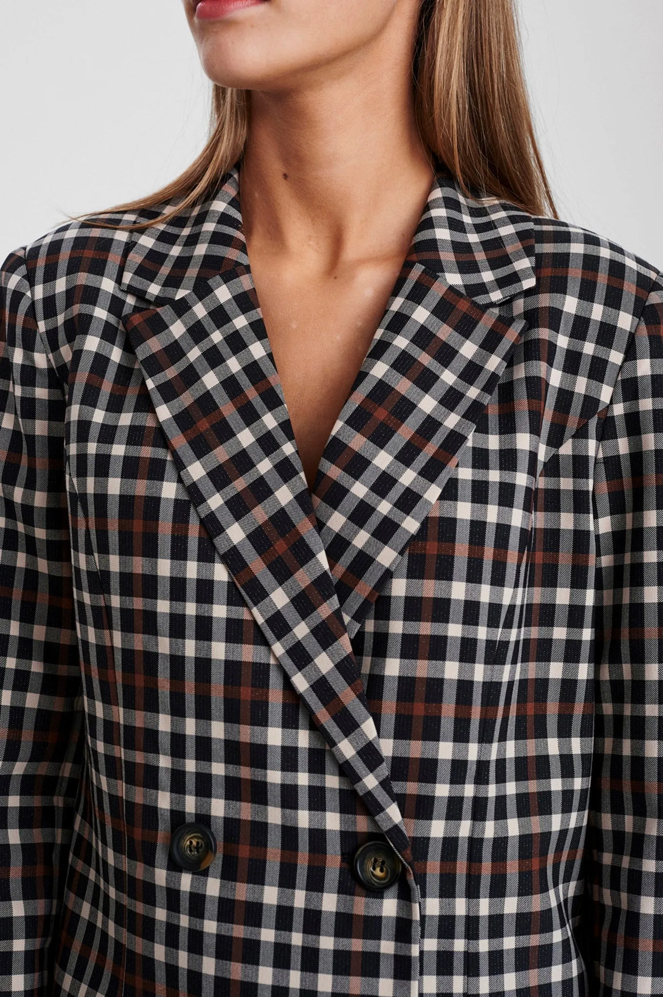 SISCARLETT BLAZER - Caviar