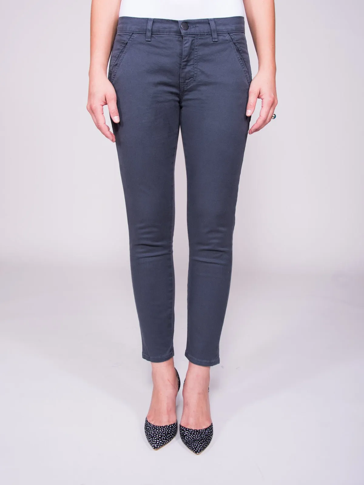 six trouser - charcoal