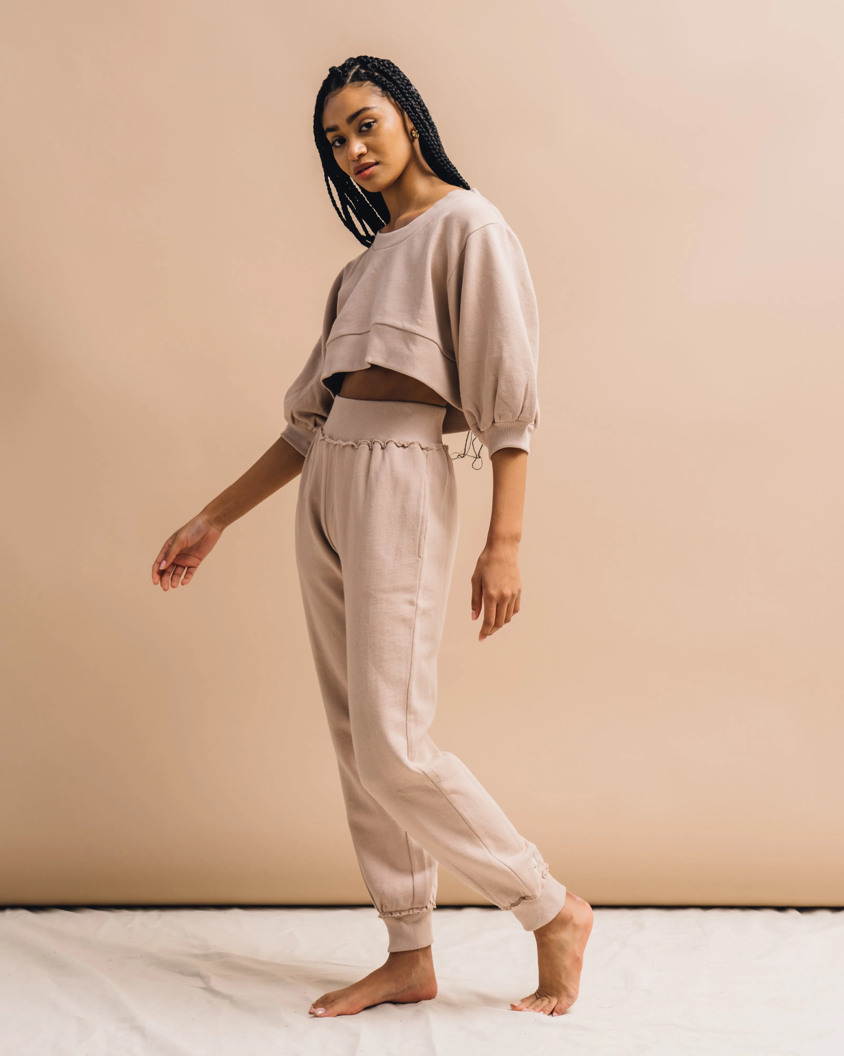 Skylar Sweatpant-Birch