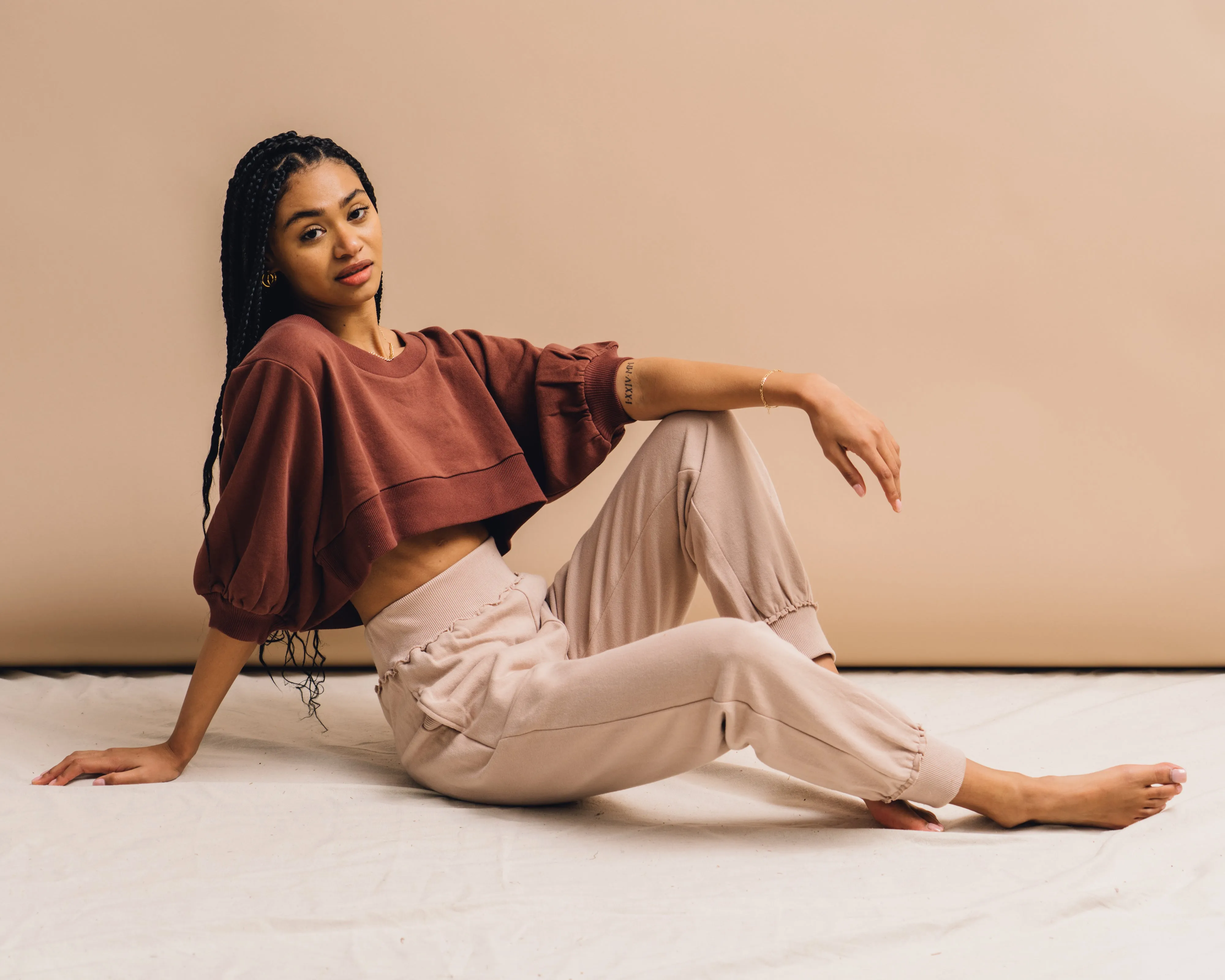 Skylar Sweatpant-Birch