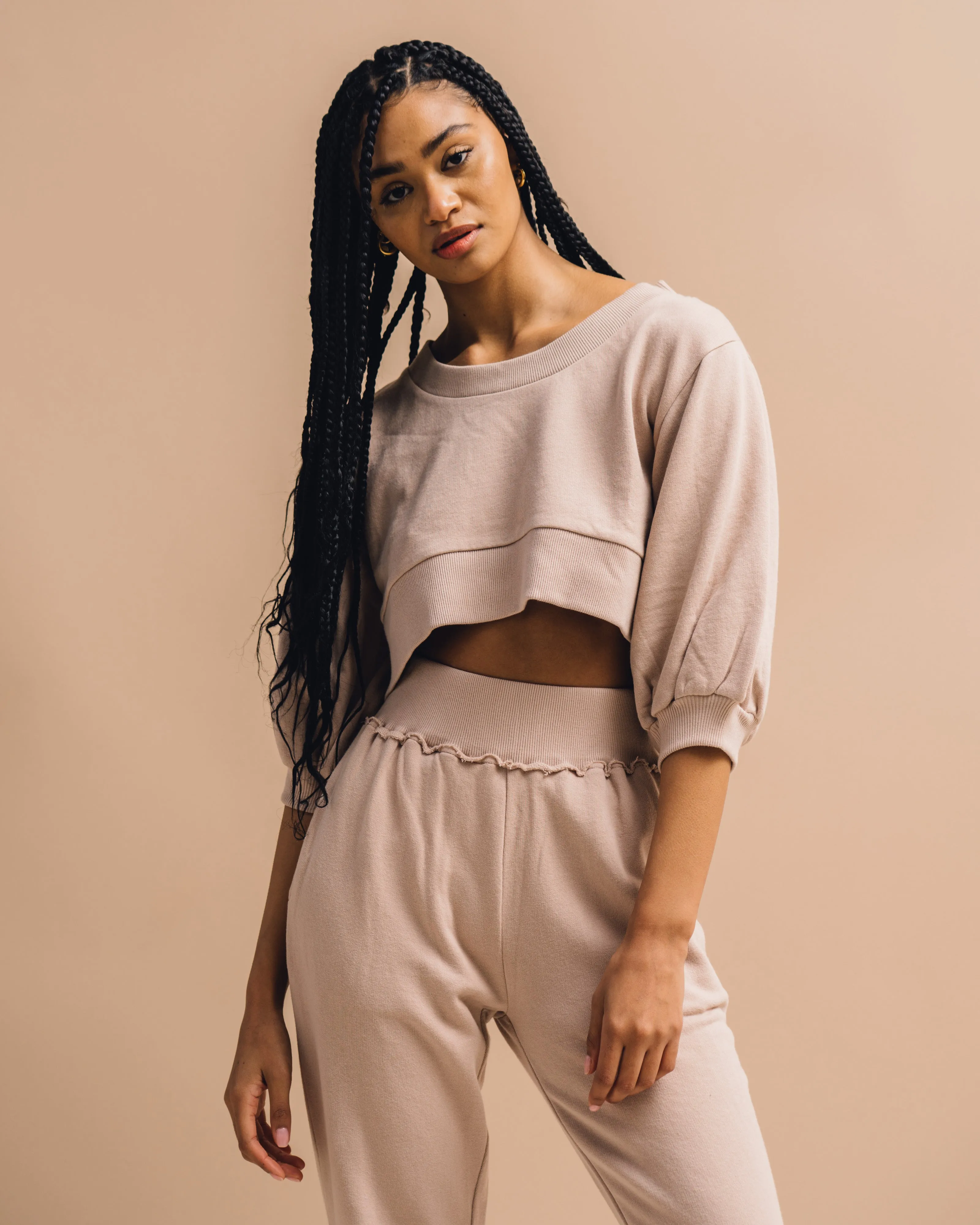 Skylar Sweatpant-Birch