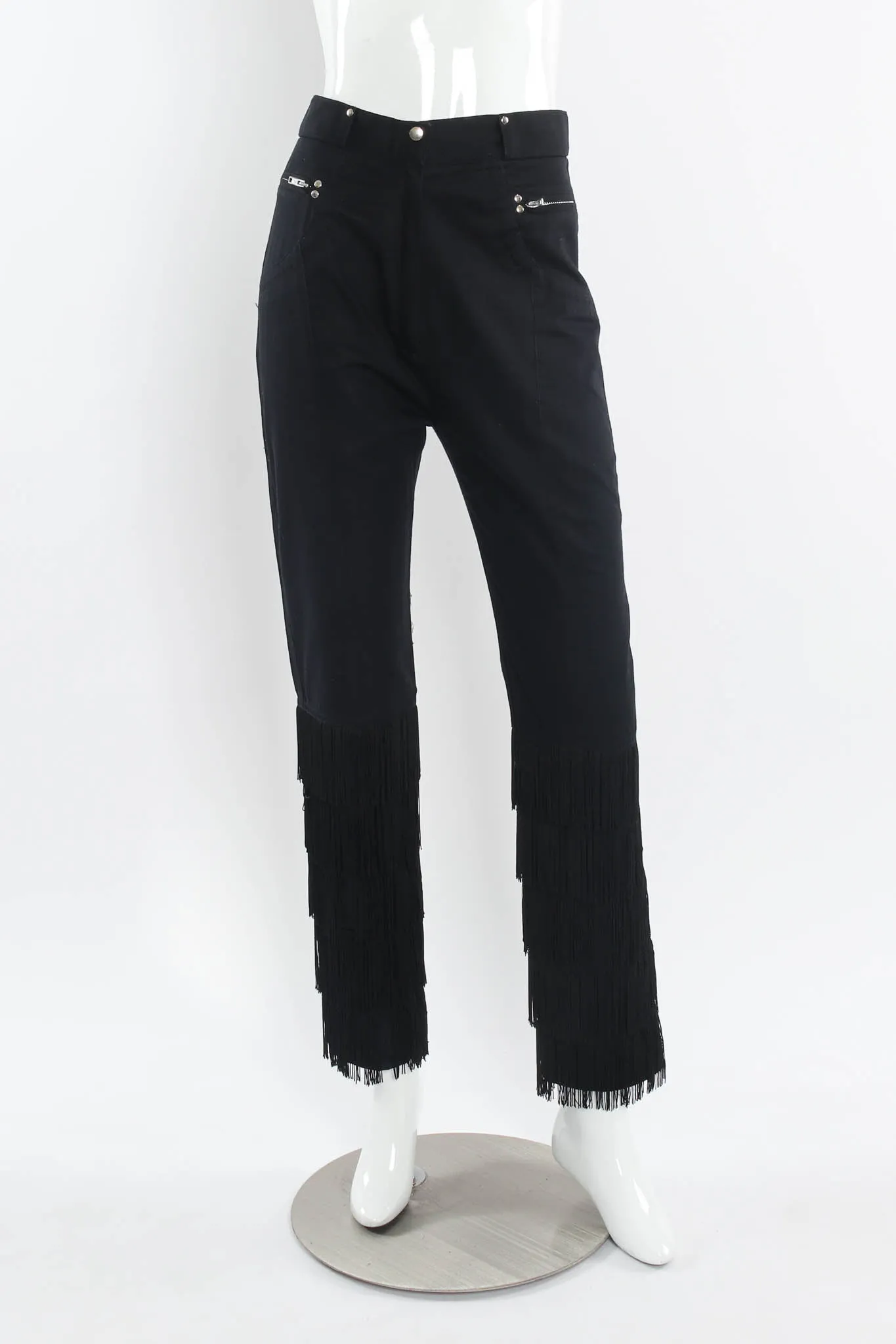 Slim Fringe Pant