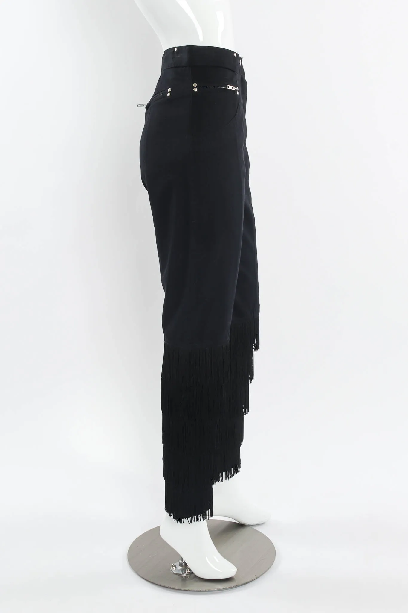 Slim Fringe Pant