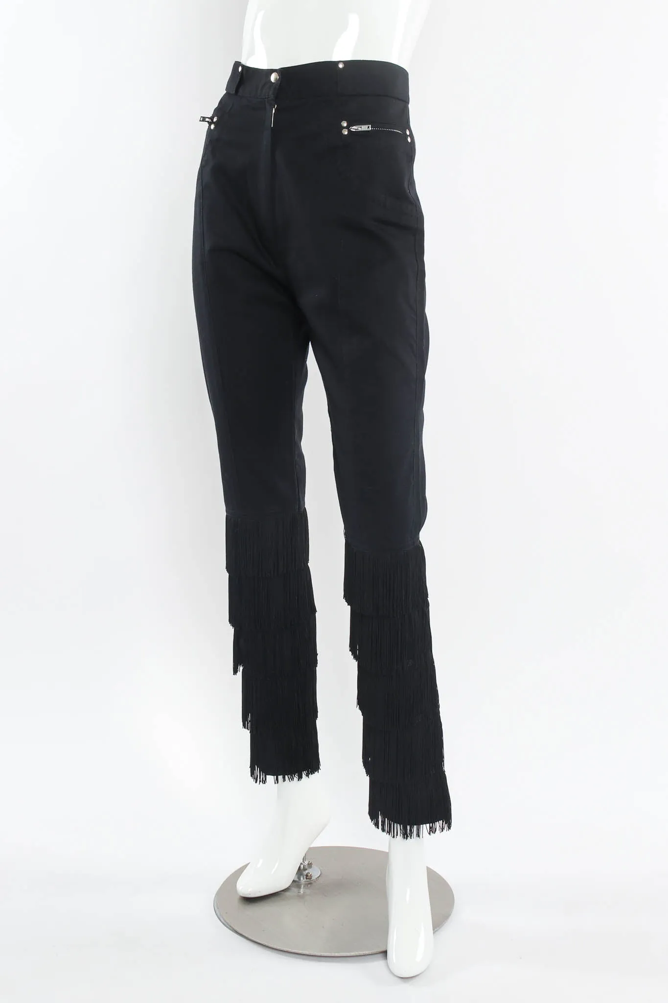 Slim Fringe Pant