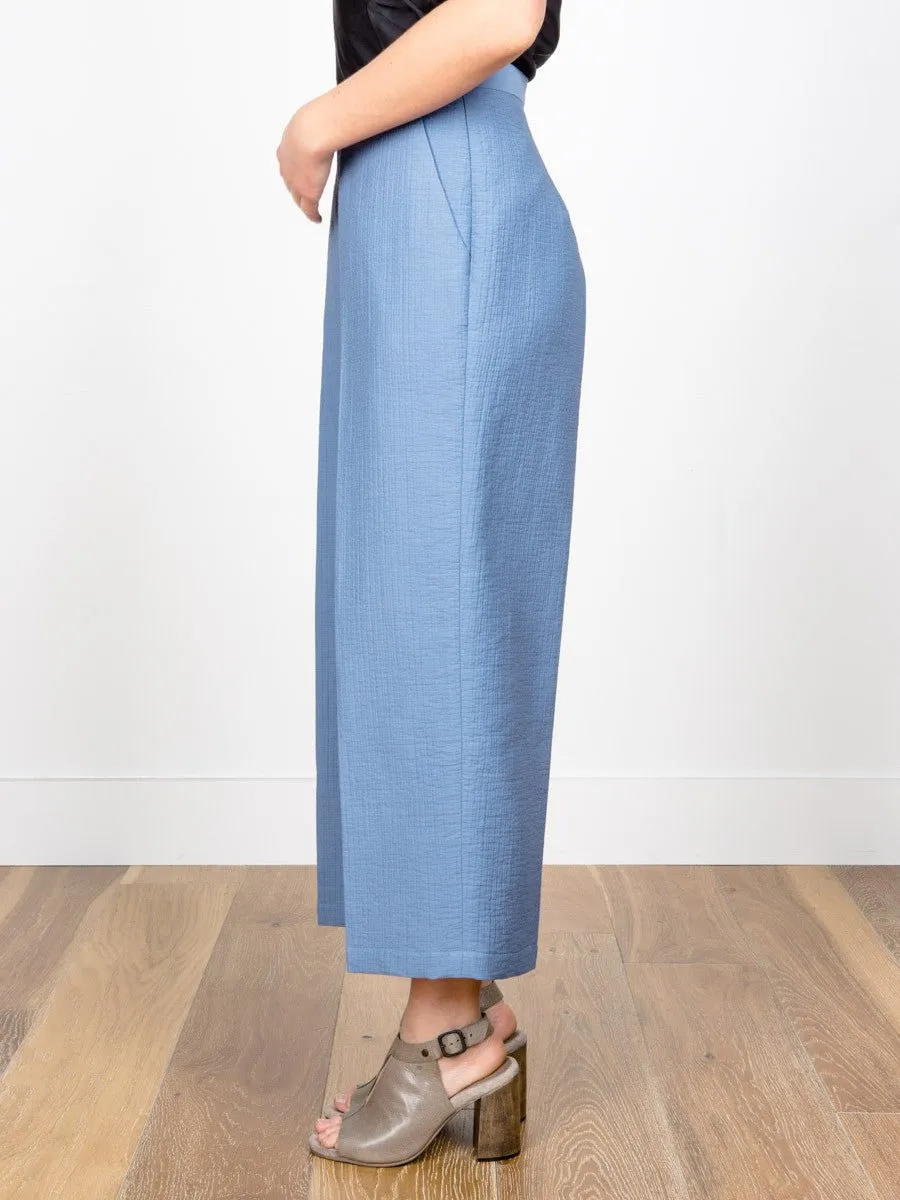 slim limber pant - azure