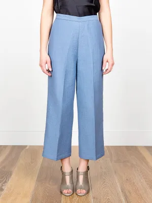 slim limber pant - azure