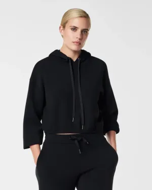 SPANX AIR ESSENTIALS CROPPED CINCHED HOODIE