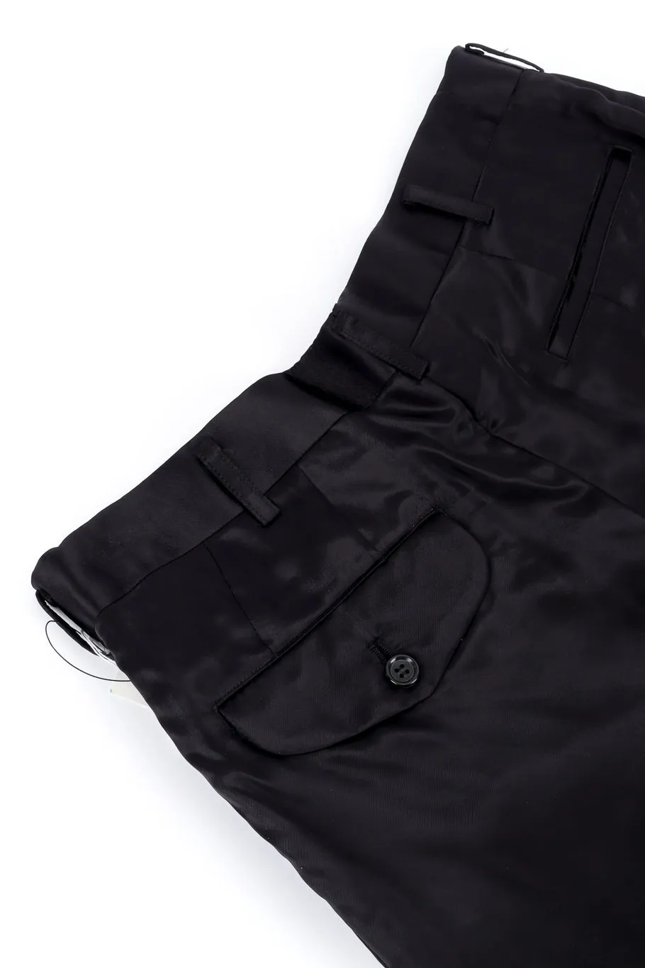 Split Leg Satin Pant
