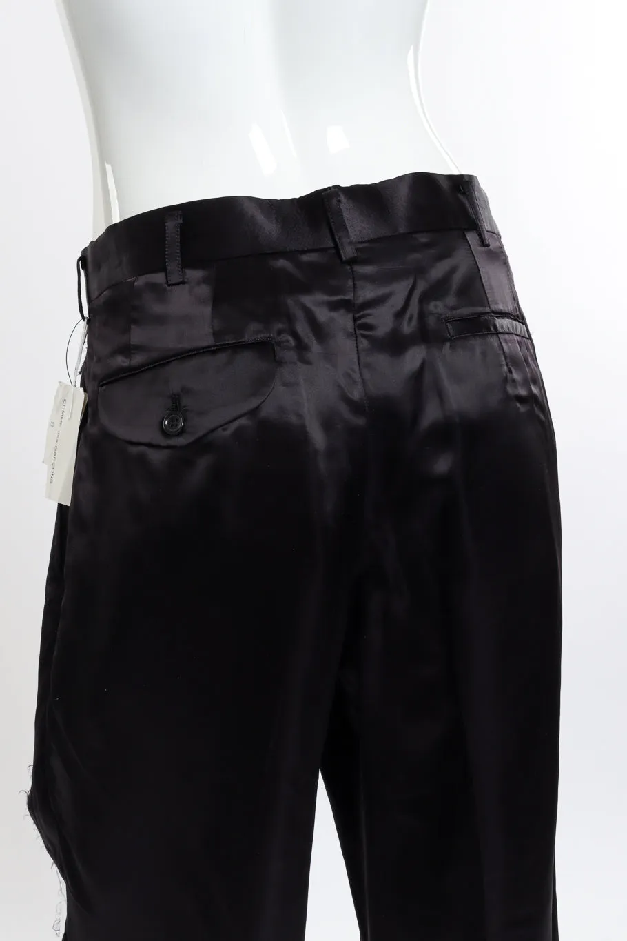 Split Leg Satin Pant
