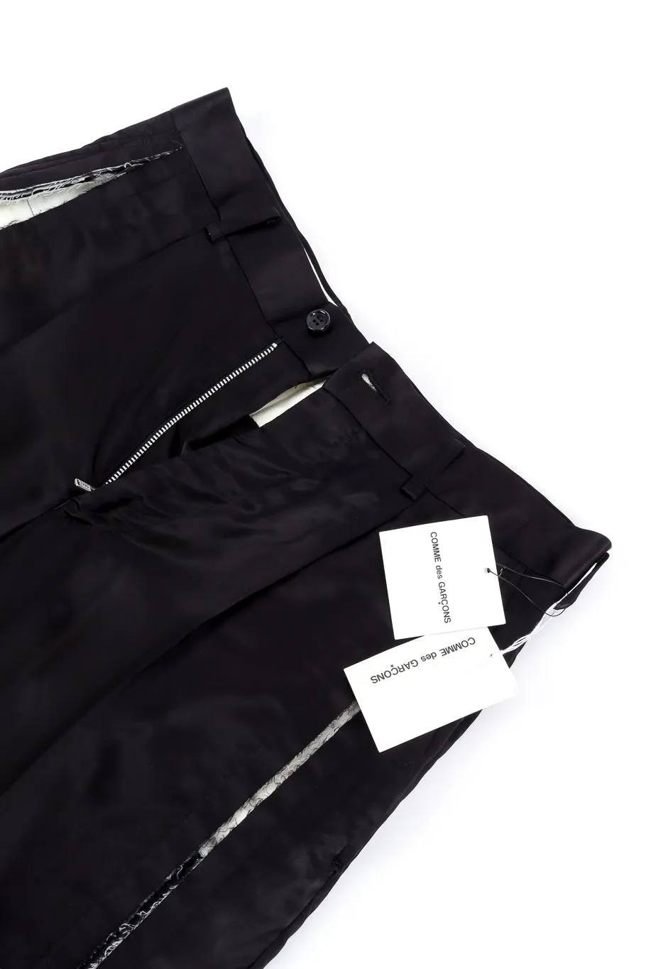 Split Leg Satin Pant