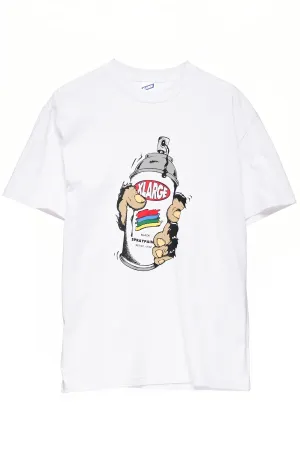 Spray SS Tee - White