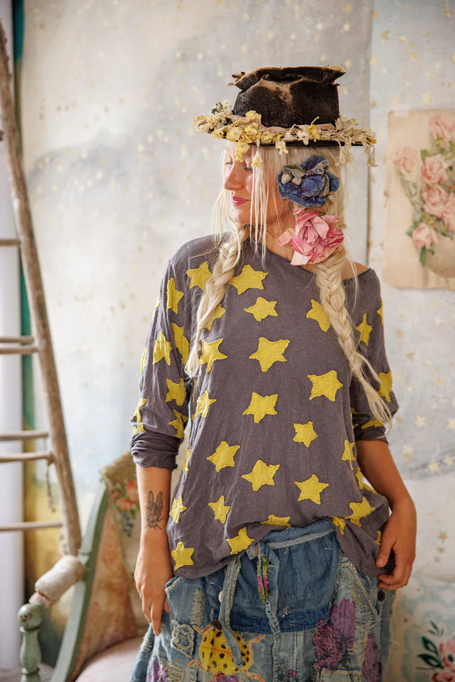 Star Applique Viggo T in Bravo