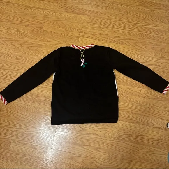 Storybook Knits Sweet March Christmas Decorative Nutcracker Cardigan Sweater XS