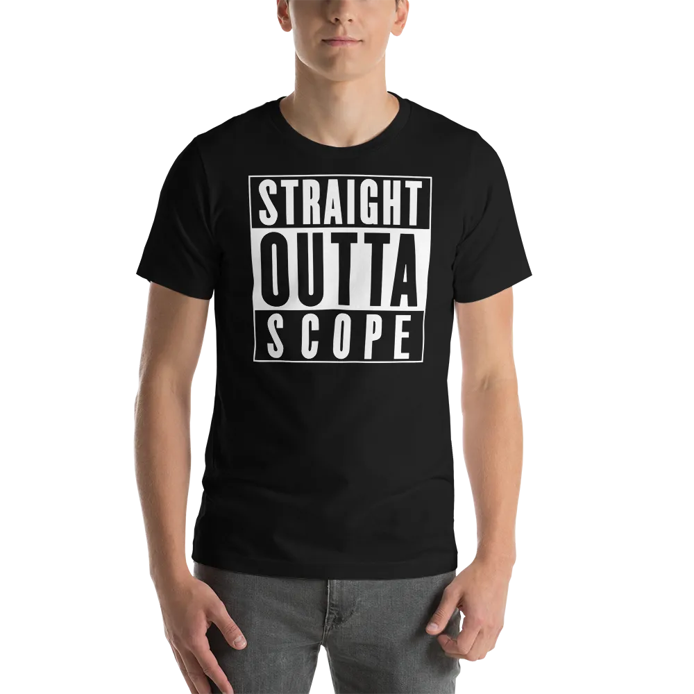 Straight Outta Scope - Premium Unisex T-Shirt