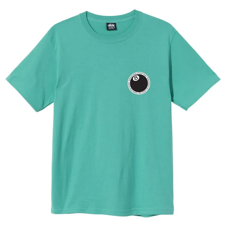 Stussy 8 Ball Dot T-Shirt Green