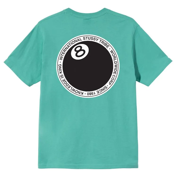 Stussy 8 Ball Dot T-Shirt Green